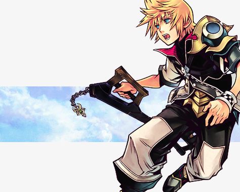 Fantasy Design Art, Ventus Kh, Tetsuya Nomura Art, Ventus Kingdom Hearts, Kingdom Hearts Ventus, Nomura Art, Kingdom Hearts Birth By Sleep, Artstyle Study, Birth By Sleep