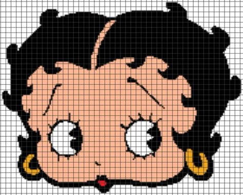 Betty Boop Crochet, Crochet C2c Pattern, C2c Patterns, Cross Stitch Disney, Crochet Graphs, Graph Crochet, Crochet Graph, Graph Patterns, Tapestry Crochet Patterns