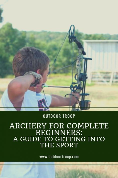 Wanting to get into archery, but aren't really sure where to start? In this article, we give you a guide on how to get started in archery. #archeryhunting #hunting #outdoor How To Learn Archery, Field Archery, Archery Poses, Bow Hunting Tips, Archery Lessons, Horse Archery, Archery Training, Archery Sport, Antler Hunting