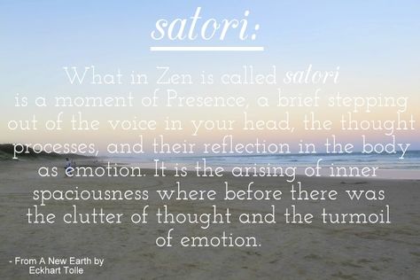 satori Inner Turmoil, Life Challenge, Eckhart Tolle, Peace And Harmony, Life Challenges, Thought Process, Wonderful Words, Daily Inspiration, Be Yourself Quotes