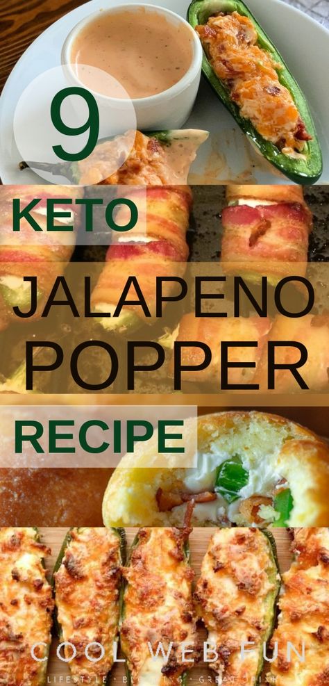 Low carb keto jalapeno poppers which are perfect keto breakfasts. The keto jalapeno poppers which serves great as keto appetizers too for a delicious keto party. Diet Appetizers, Keto Jalapeno Poppers, Recipes With Bacon, Keto Pescatarian, Jalapeno Poppers Recipe, Keto Dips, Keto Jalapeno, Keto Breakfasts, Jalapeno Popper Recipes