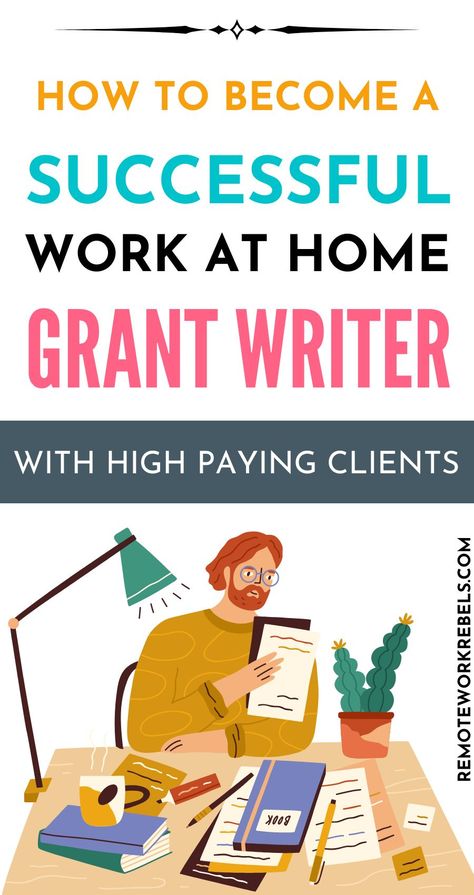 Do you want to learn how to become a grant writer from home with no experience? This freelance writing job can be done as a side hustle or a full-time work-from-home career. Click for the exact steps to make money grant writing online. Free Grant Writing Courses, Freelance Jobs For Students, Grants To Start A Business, Money Websites, Freelance Grant Writing, Grant Writing Non Profit, Grant Money, Business Ideas For Beginners, Writing Checks