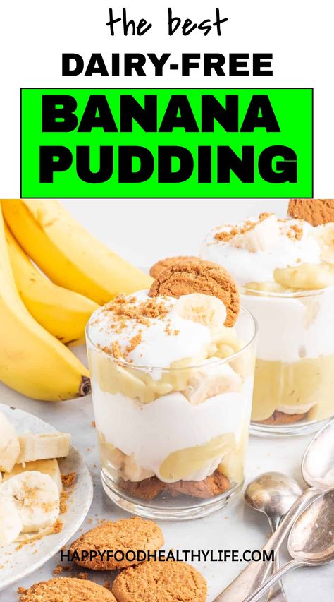 Indulge in a delightful treat with this amazing recipe for Vegan Banana Pudding! It's so creamy and rich, you won't believe it's dairy-free. In just minutes, you can whip up this no-bake dessert that will make all other sweets jealous. 
| Homemade Banana Pudding | Vegan Pudding Recipe | Vegan Vanilla Pudding | Banana Pudding Recipe | Lactose Free Banana Pudding, Low Fat Banana Pudding, Dairy Free Pudding Recipe, Dairy Free Banana Pudding, Sugar Free Banana Pudding, Vegan Jello, Gluten Free Banana Pudding, Healthy Banana Pudding, Vegan Banana Pudding