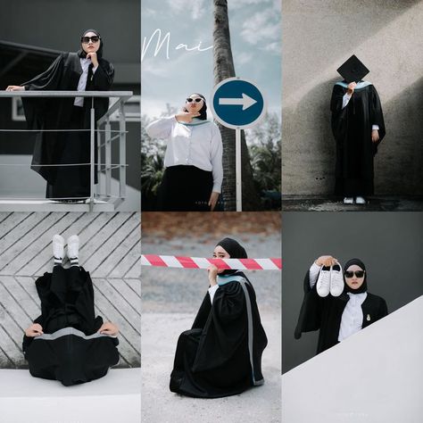 Graduation Photoshoot Themes, Pre Graduation Photoshoot Ideas, Pre Convo Photoshoot Idea, Pre Convo, Night Street Photography, Graduation Photography Poses, Group Photography Poses, Graduation Poses, Graduation Picture Poses