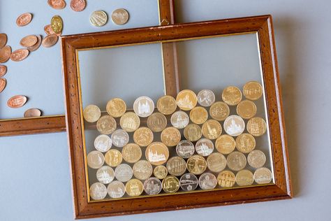 Frames are not just for pictures… – Beautiful Things Photography Coin Display Ideas, Collection Displays, Coin Display, Things Photography, Plastic Sheets, Origami Crafts, Space Savers, Displaying Collections, Coin Collecting