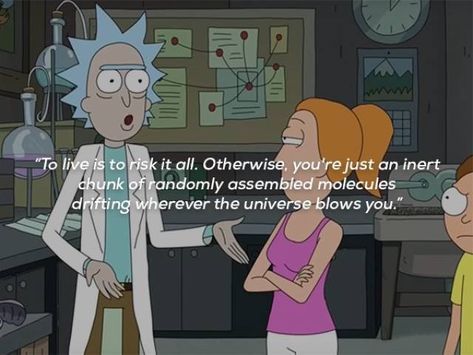 14 Times Rick Sanchez Was Full Of Life Wisdom - Gallery Rick Sanchez Quotes, Morty Quotes, Rick And Morty Tattoo, Rick And Morty Quotes, Rick And Morty Characters, Rick And Morty Poster, Pickle Rick, Life Wisdom, Rick Sanchez