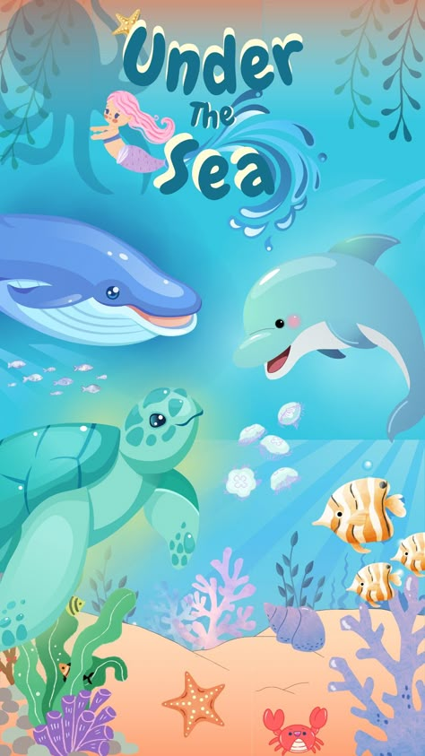 Keep The Sea Plastic Free, Sea Illustration, Drawing Competition, Old Paper Background, Graphic Design Infographic, Canvas Learning, Under The Sea Theme, Event Poster Design, Sea Design