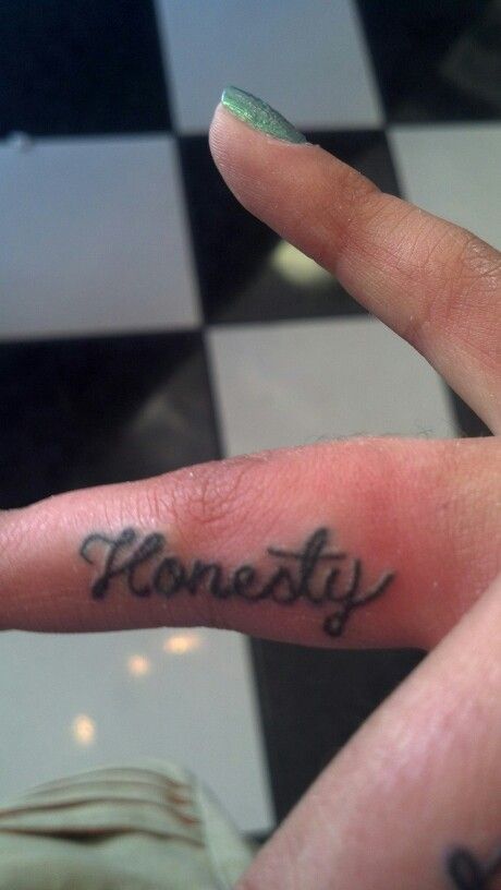 Honesty Honesty Tattoo, Fish Tattoos, Jesus Fish Tattoo, Tattoo Quotes, Tatting, Tattoos, Quick Saves