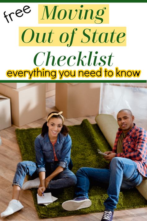 How To Prepare To Move Out Of State, Out Of State Move Checklist, Tips For Moving To A New State, Moving Checklist Timeline, Long Distance Move Checklist, Moving Out Of State Checklist Printable, Cross Country Moving Checklist, Checklist For Moving Out Of State, Moving To A New State Checklist