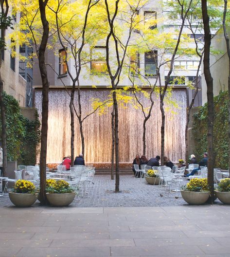 7 Secret Gardens Where You Can Find Reprieve in New York City | Vogue Pocket Garden, Pocket Park, Places In New York, Turtle Bay, Park In New York, Parking Design, Concrete Jungle, Urban Area, Public Space