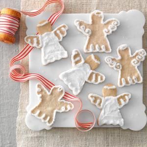 Christmas Cutout Cookie Recipe, German Christmas Food, Christmas Cutout Cookies, Ideas Bautizo, Angel Cookies, Earthquake Cake, Cookies To Make, Cut Out Cookie Recipe, Best Christmas Cookie Recipe