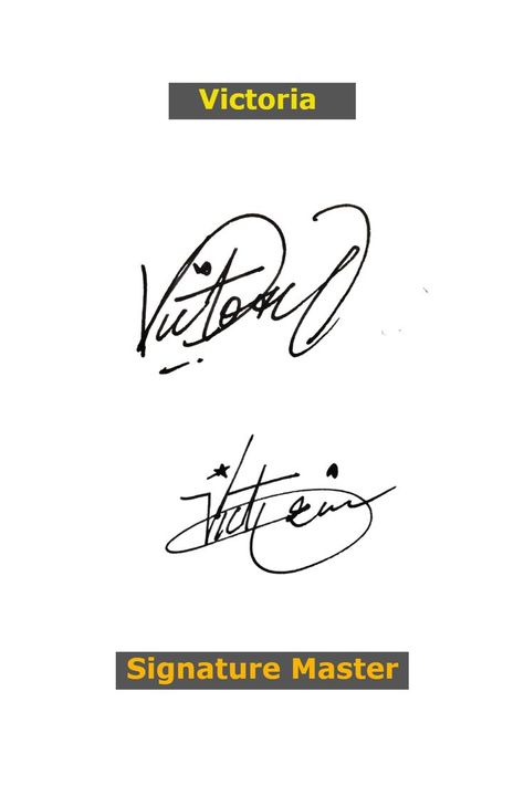 Signature Ideas For V Names, Victoria Signature Ideas, Cool Signatures Ideas Letter V, V Signature Ideas, Letter V Tattoo Ideas, Signatures Ideas, Victoria Tattoo, V Name, Victoria Name