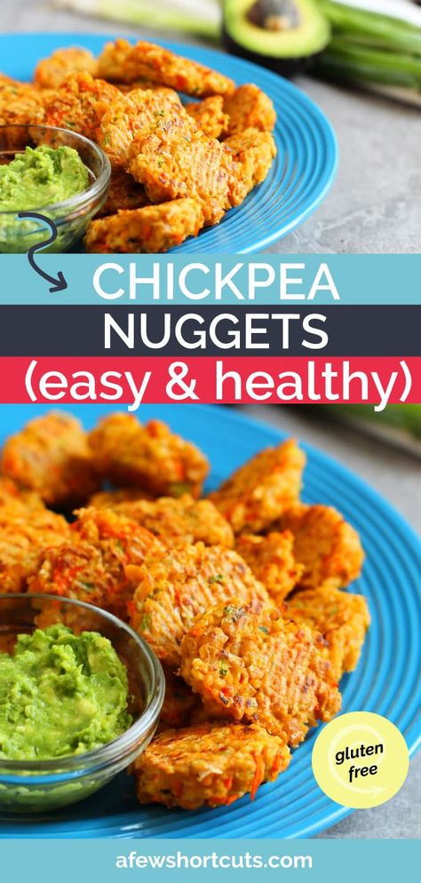 Veggie Chicken Nuggets, Chickpea Nuggets, Chickpea Recipes Easy, Meatless Chicken, Picky Toddler Meals, Easy Baby Food Recipes, Kids Lunch Recipes, Nuggets Recipe, Baby Led Weaning Recipes