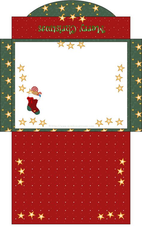 Christmas Envelopes Printable, Xmas Envelope, Christmas Envelope Template, Envelope Template Printable, Christmas Envelope, Christmas Card Envelopes, Happy Christmas Day, Writing Paper Printable Stationery, Gift Card Envelope