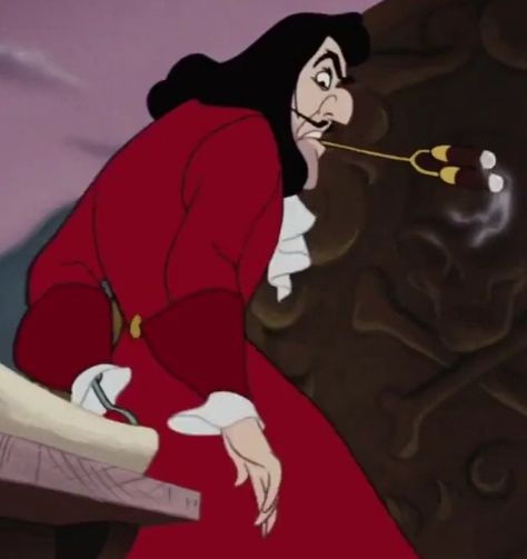 Captain Hook Animated, Captain Hook Cartoon, Captain Hook 1953, Captain Hook Art, Clayton Tarzan, Disney Captain Hook, Peter Pan 1953, Disney Cartoon Movies, Peter And The Starcatcher