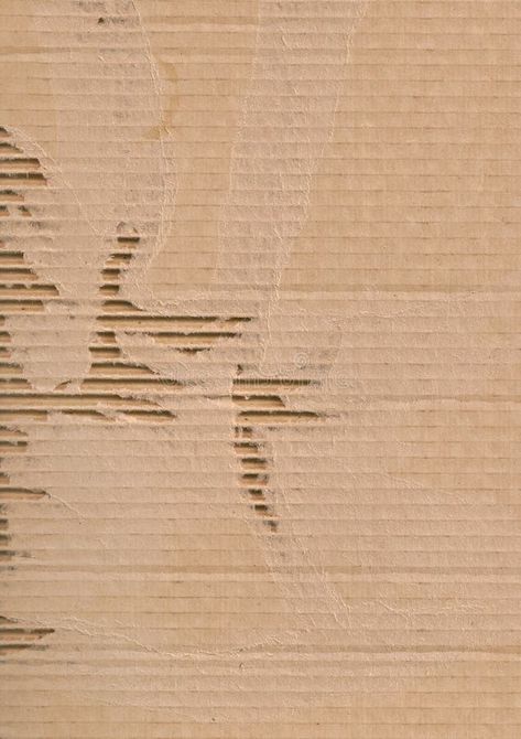 Photo about Torn crimped cardboard for background using. Image of package, square, blank - 11807827 Jacquemus Invitation, Paper Rip Aesthetic, Cardboard Aesthetic, Cardboard Puppet, Kraft Paper Art, Cardboard Background, Encaustic Photography, Cardboard Texture, Carton Texture