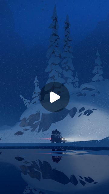 Procreate on Instagram: "We absolutely adore this festive piece from @nikolailockertsen, made in #ProcreateDreams 🏔️🚗🌨️" Procreate Dreams Animation, Procreate Animations, Procreate Dreams, Procreate Animation, Festival, Film, On Instagram, Instagram