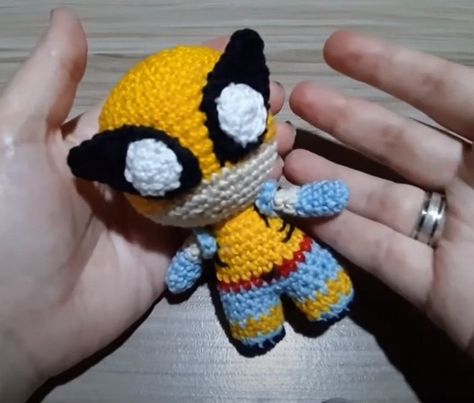 Amigurumi Wolverine Crochet Wolverine, Patterns For Kids, Crochet Pillow Pattern, Enjoy The Process, Sport Weight Yarn, Crochet Pillow, Crochet Items, Unique Crochet, Crochet Basics