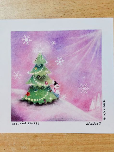 Nagomi Art, Soft Pastel Art, Cool Christmas, Pastel Pencils, Painting Class, Pastel Art, Pencil Art, Soft Pastel, Pencil