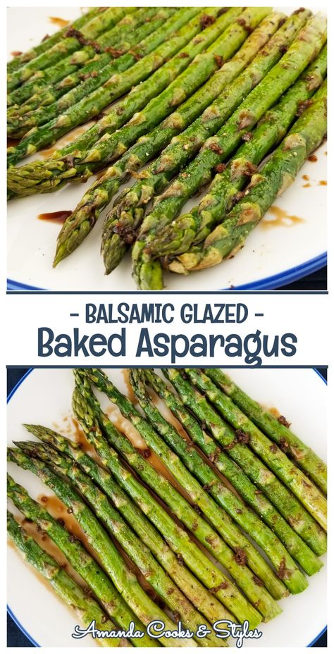 Asparagus On The Bbq, Balsamic Asparagus, Oven Baked Asparagus, Balsamic Vinegarette, Asparagus Balsamic, Fig Balsamic Vinegar, Easy Asparagus Recipes, Best Asparagus Recipe, Asparagus Recipes Baked