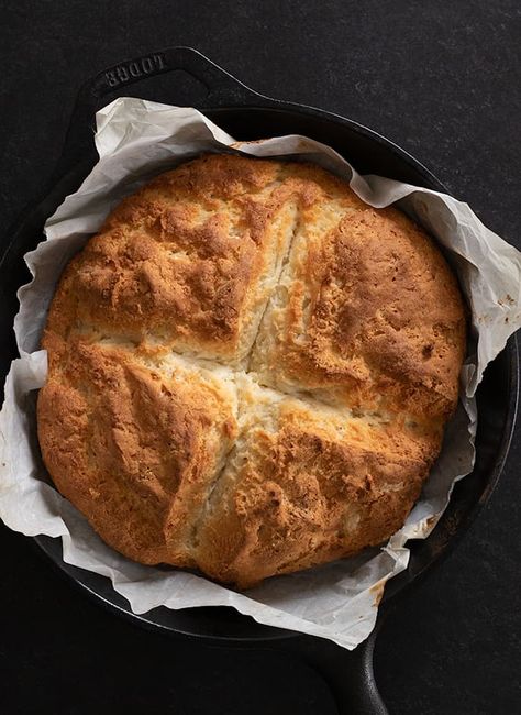 Gf Irish Soda Bread Recipe, Gluten Free Dairy Free Irish Soda Bread, Gf Soda Bread, Gf Irish Soda Bread, Gluten Free Skillet Bread, Gluten Free Soda Bread Recipe, Paleo Irish Soda Bread, Gluten Free Irish Soda Bread Recipe, Soda Bread Gluten Free