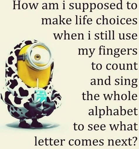 Minions Images, Minions Humor, Funny Minion Pictures, Funny Minion Memes, Funny Day Quotes, Minion Pictures, Minion Jokes, Funny Texts Jokes, Minion Quotes