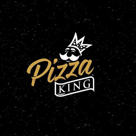 Pizza King Branding Pizza King, Pizza Logo, King Logo, Pizza, Branding, ? Logo