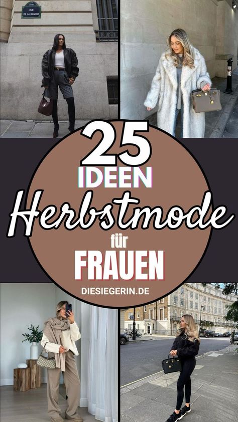 Entdecke 28 Ideen für die perfekte Herbstmode für Frauen! Von warmen Strickpullis und stylishen Mänteln bis zu angesagten Stiefeln und Accessoires – finde die besten Looks, um modisch und gemütlich durch die kühle Jahreszeit zu kommen.#Herbstmode #FashionInspo #HerbstTrends #Damenmode #StilvollImHerbst #HerbstOutfits #Leder #Comfy Mode Fashion, Quick Saves