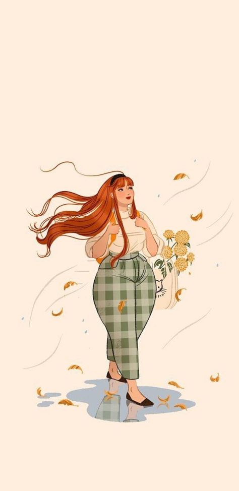 Leni Kauffman, Procreate People, Body Positivity Art, Plus Size Art, Fat Art, Arte Inspo, الرسومات اللطيفة, Girl Drawing, Art Journals