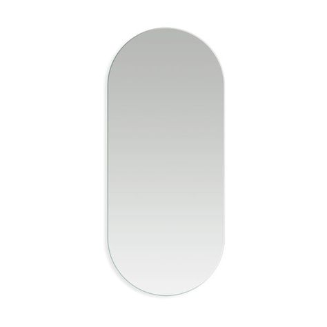 Capsule Mirror, Shape Mirror, Arched Design, Mirror Inspiration, Shaving Cabinet, Designer Bathroom, Elongated Oval, Shaped Mirror, Soft Edges