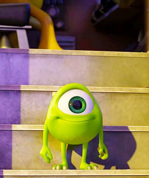 Mike Wazowski, Monsters University, Disney And Pixar, Love Disney, Monsters Inc, Disney Love, Big Eyes, Disney Magic, A Mouse