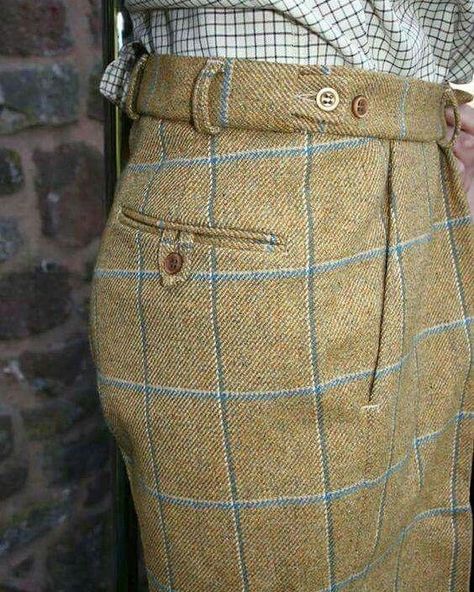 Detail Couture, Tweed Run, Mens Fashion Classic, Couture Mode, Men Trousers, Bespoke Tailoring, Sharp Dressed Man, Mens Pants Fashion, Well Dressed Men