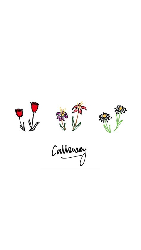 The Calloway sisters flower drawings Lily Calloway Tattoo, Addicted Series Tattoo Ideas, Lily Rose And Daisy Tattoo, Rose Calloway Wallpaper, Calloway Sisters Aesthetic Wallpaper, The Core Six Addicted Series Wallpaper, Rose Calloway Fanart, Addicted Series Tattoos, Addicted Calloway Sisters Wallpaper