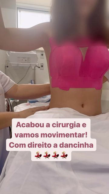 Dra. Fabiana Valera on Instagram: "Prótese de mamas com recuperação rápida . Vamos mobilizar os braços, pentear os cabelos, dirigir, … Sempre o melhor para vocês 🙏🏻❤️ #recuperaçãorápida #fasttrack #protesedesilicone" On Instagram, Instagram