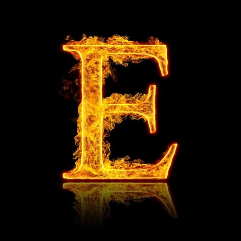 Fire alphabet letter e isolated on black... | Premium Photo #Freepik #photo #fire-abstract #fire-texture #fire-effect #blaze Fire Alphabet, Lightning Letters, Fire Font, Alphabet Letters Images, Flower Background Iphone, Alphabet Photos, Letter Images, Photo Letters, Alfabet Letters