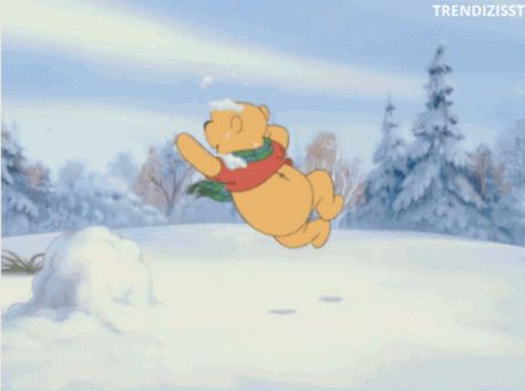 Snow Day Winnie The Pooh GIF - Snow Day Winnie The Pooh Winter - Discover & Share GIFs Snow Day Gif, Winnie The Pooh Gif, Christmas Tree Gif, Snow Gif, Animation Disney, Merry Christmas Gif, Winnie The Pooh Christmas, Cute Winnie The Pooh, Winnie The Pooh Quotes