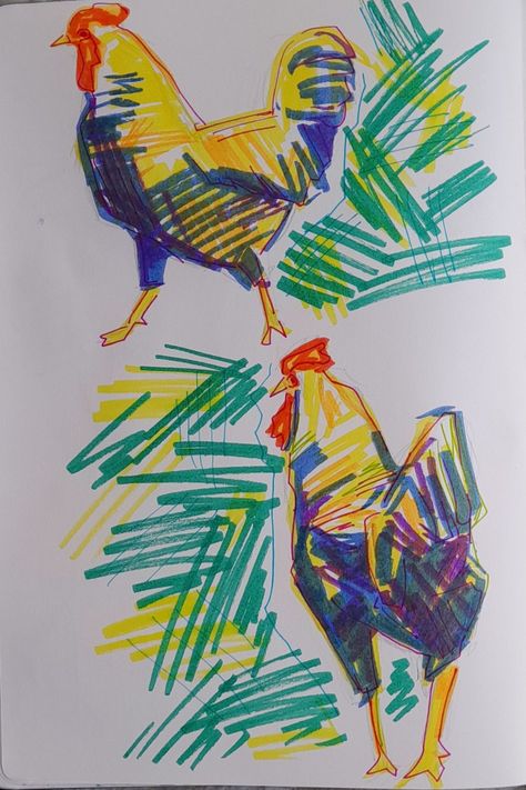 Marker drawing by gfunk Marker Drawing Crayola, Marker Drawing Step By Step, Marker Drawing Animals, Marker Colored Pencil Drawing, Crayola Markers Art, Good Markers For Drawing, Fun Marker Drawings, Alcohol Markers Sketch, Colorful Marker Art