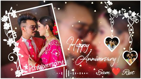 Wedding anniversary video editing kinemaster |marriage anniversary video background green screen - Teaching Funda