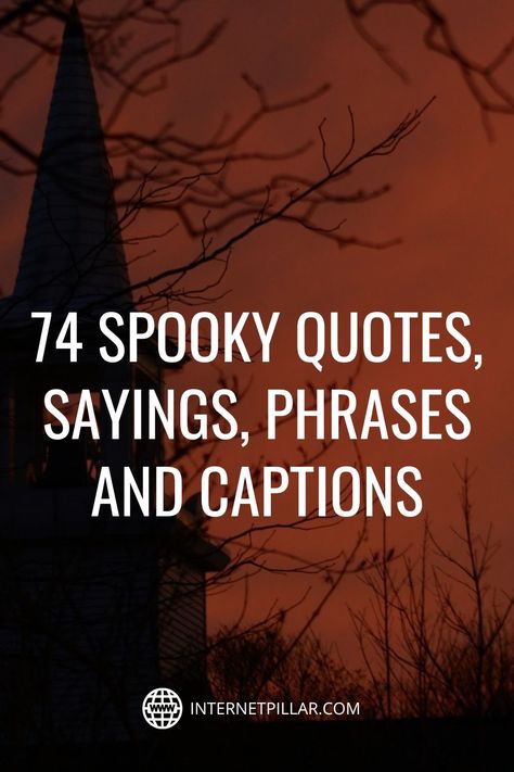 Creepy Sayings Quotes, Scary Instagram Captions, Its Halloween Quotes, Halloween Peg Board Quotes, Scary Quotes Short, Zombie Quotes Funny, Creepy Bio For Instagram, Fall And Halloween Quotes, Scary Quotes Creepy