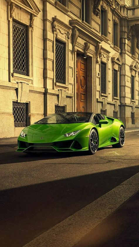 Huracan Spyder, Green Lamborghini, Best Lamborghini, Huracan Evo, Sports Car Wallpaper, Ford Mustang Car, Bugatti Cars, Lamborghini Cars, Mustang Cars