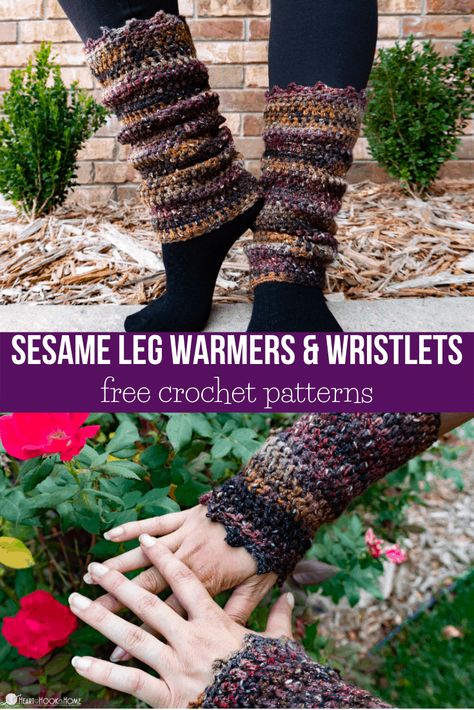 The weather has turned which means my ankles are always cold and leg warmers are a must! Whip up these super quick leg warmers to keep those ankles warm! Free Crochet Leg Warmers Pattern, Crochet Leg Warmers Free Pattern Women, Crochet Arm Warmers Free Pattern, Crochet Leg Warmers Free Pattern, Ankle Warmers, Leg Warmers Crochet Pattern, Wristlet Patterns, Leg Warmers Pattern, Crochet Boot Cuffs