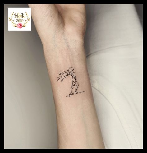 #naturetattoo #girltattoo #treetattoo #healingtattoo #meditationtattoo Human Nature Tattoo, Tattoos For Nature Lovers, Nature Lover Tattoo, Meditation Tattoo, Nature Tattoo, Healing Tattoo, Nature Tattoos, Tree Tattoo, Minimal Tattoo