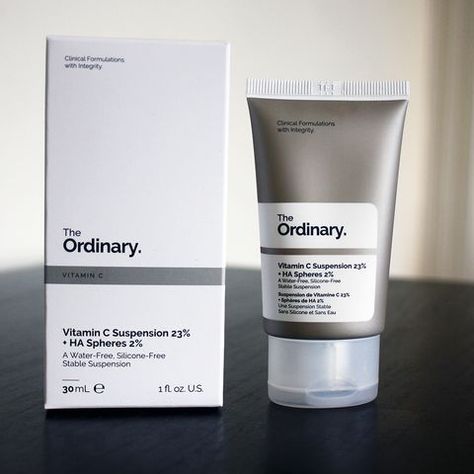 The Ordinary Vitamin C Suspension 23% + HA Spheres 2% Review The Ordinary Vitamin C Suspension, The Ordinary Vitamin C, Vitamin C Oil, Best Vitamin C, Vitamin C Serum, Makeup Items, Smoother Skin, Facial Oil, Oils For Skin