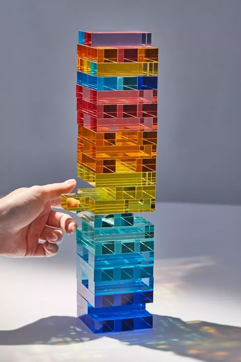 Sunnylife Lucite Jumbling Tower Game | Urban Outfitters Tower Games, Crazy Things, Resin Craft, Diy Resin Crafts, Diy Resin, Game Pieces, Luxury Decor, Dream House Decor, Resin Diy