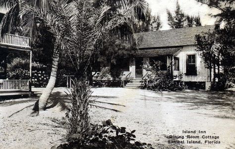 Island Inn dining room cottage - Sanibel Island, Florida Dining Room Cottage, Cottage Dining Rooms, Sanibel Island Florida, Florida City, Silver Springs, Guest Houses, Sanibel Island, Old Florida, Gulf Coast