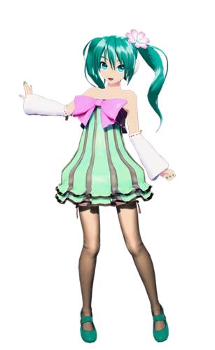 Baloon Dress, Vocaloid Outfits, Hatsune Miku Costume, Miku Outfits, Hatsune Miku Outfits, Hatsune Miku Project Diva, 2000s Art, Miku Cosplay, Project Diva