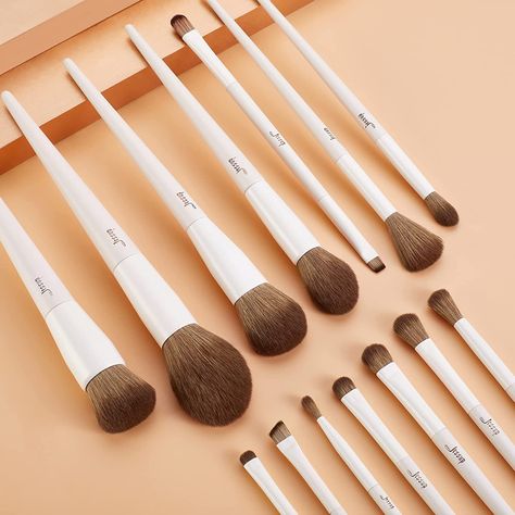 Premium Brushes Aesthetic Makeup Brush Set, Brush Eyeliner, Highlight Brush, Makeup Brush Set Amazon, Girly Things Makeup Brushes & Tools, Foundation Contouring, Makeup At Home, Bling Makeup Brush Set, Vegan Makeup Brushes