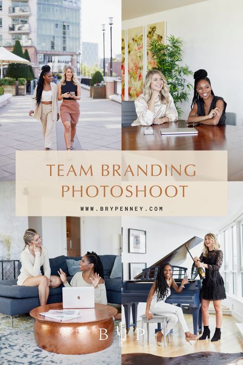 Photo Shoot Professional, Team Branding Photoshoot Inspiration, Team Headshots Creative, Co Founder Photoshoot, Team Brand Photoshoot, Partner Branding Photoshoot, Duo Branding Photoshoot, Podcaster Photoshoot, Mentor Photoshoot