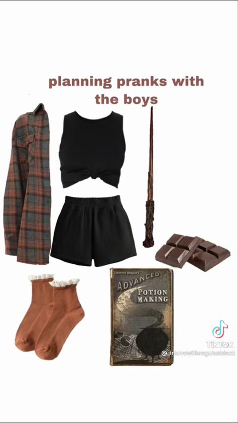 Gryffindor Inspired Outfits, Gryffindor Outfit Aesthetic, Gryffindor Outfit, Harry Potter Pyjamas, Pajamas Aesthetic, Hogwarts Outfits, Outfit Creator, Mood Clothes, Harry Potter Style