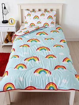 Rainbow Bedroom, Rainbow Bedding, Single Quilt, Rainbow Room, Toddler Bedrooms, Washing Machines, Sleep Better, Great Night, Bed Duvet Covers